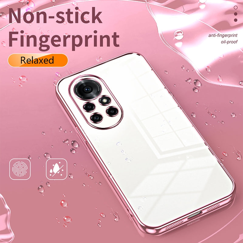 Huawei nova 8 Pro Case - Transparent Plating & Precision Hole Design for Luxury and Protection-buycases.co.uk