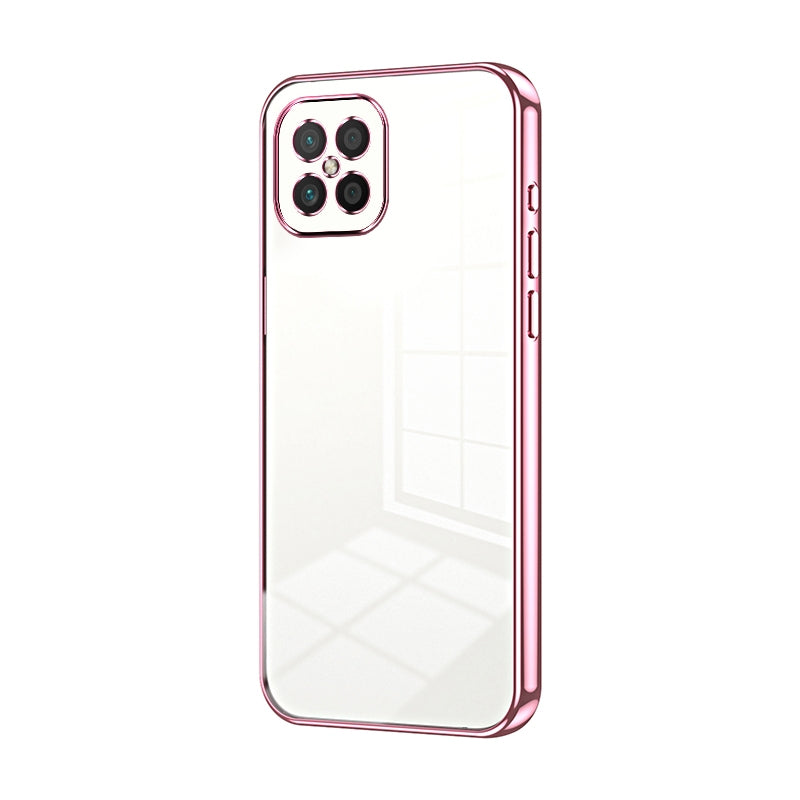 Huawei nova 8 SE Case - Transparent Plating & Precision Hole Design for Luxury and Protection-buycases.co.uk