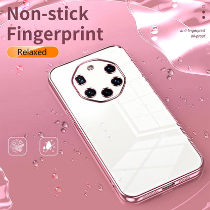 Huawei Mate 40 RS Case - Transparent Plating & Precision Hole Design for Luxury and Protection-buycases.co.uk