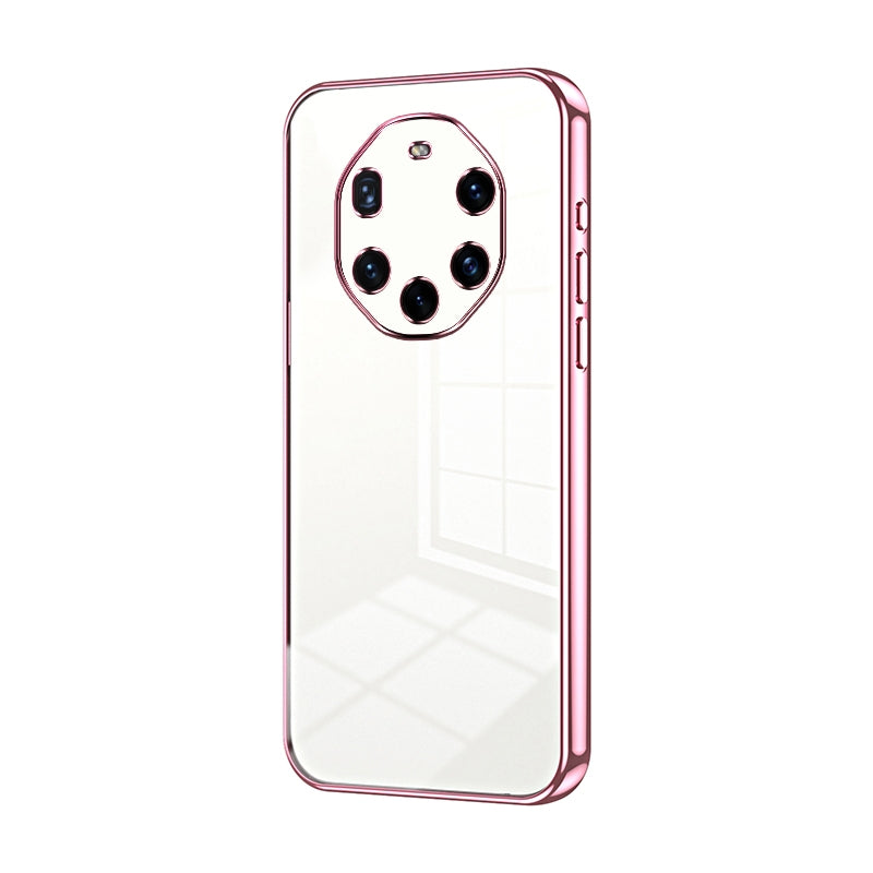 Huawei Mate 40 RS Case - Transparent Plating & Precision Hole Design for Luxury and Protection-buycases.co.uk