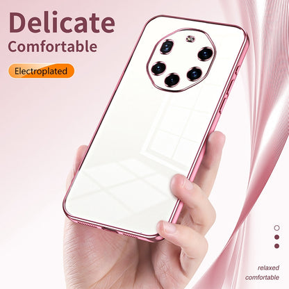 Huawei Mate 40 RS Case - Transparent Plating & Precision Hole Design for Luxury and Protection-buycases.co.uk