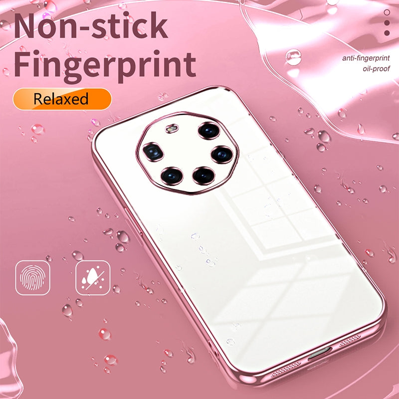 Huawei Mate 40 RS Case - Transparent Plating & Precision Hole Design for Luxury and Protection-buycases.co.uk