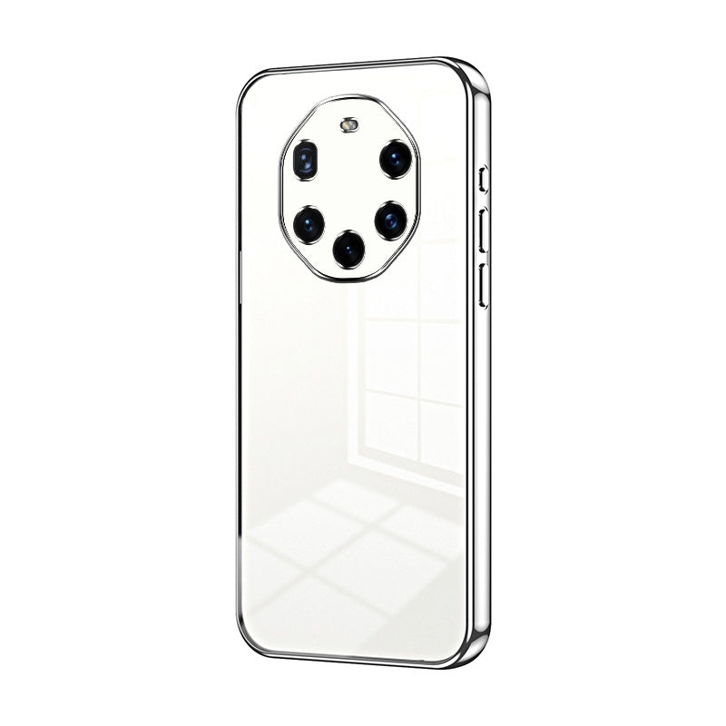 Huawei Mate 40 RS Case - Transparent Plating & Precision Hole Design for Luxury and Protection-buycases.co.uk