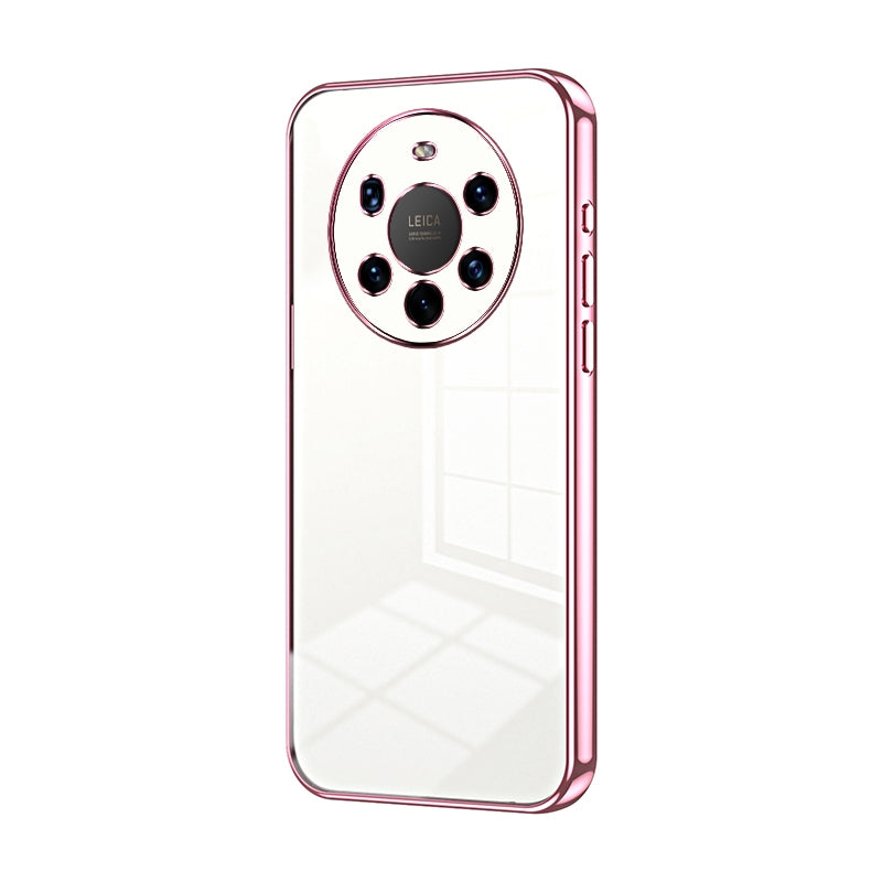 Huawei Mate 40 Pro+ Case - Transparent Plating & Precision Hole Design for Luxury and Protection-buycases.co.uk
