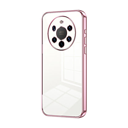 Huawei Mate 40 Pro+ Case - Transparent Plating & Precision Hole Design for Luxury and Protection-buycases.co.uk