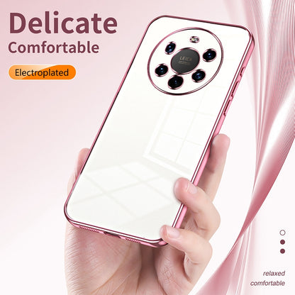 Huawei Mate 40 Pro+ Case - Transparent Plating & Precision Hole Design for Luxury and Protection-buycases.co.uk