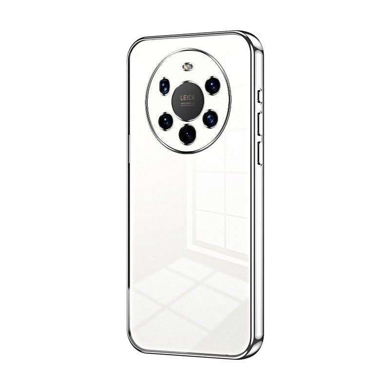 Huawei Mate 40 Pro+ Case - Transparent Plating & Precision Hole Design for Luxury and Protection-buycases.co.uk