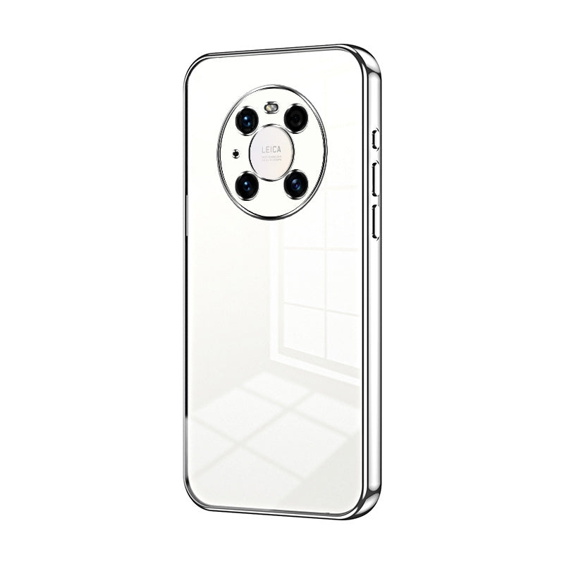 Huawei Mate 40 Pro Case - Transparent Plating & Precision Hole Design for Luxury and Protection-buycases.co.uk