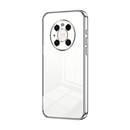 Huawei Mate 40 Pro Case - Transparent Plating & Precision Hole Design for Luxury and Protection-buycases.co.uk