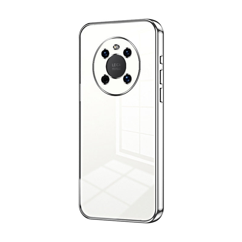 Huawei Mate 40 Case - Transparent Plating & Precision Hole Design for Luxury and Protection-buycases.co.uk