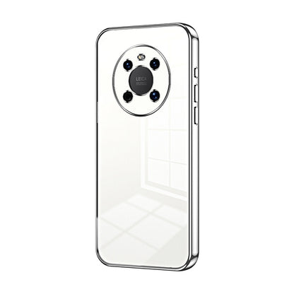 Huawei Mate 40 Case - Transparent Plating & Precision Hole Design for Luxury and Protection-buycases.co.uk