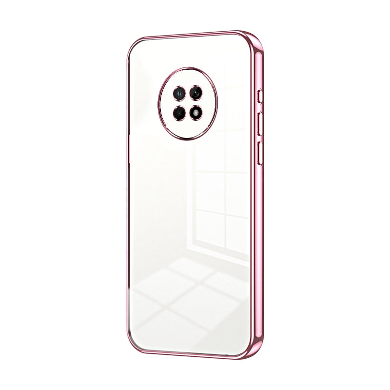 Huawei Enjoy 20 Plus Case - Transparent Plating & Precision Hole Design for Luxury and Protection-buycases.co.uk