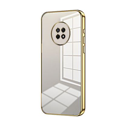 Huawei Enjoy 20 Plus Case - Transparent Plating & Precision Hole Design for Luxury and Protection-buycases.co.uk