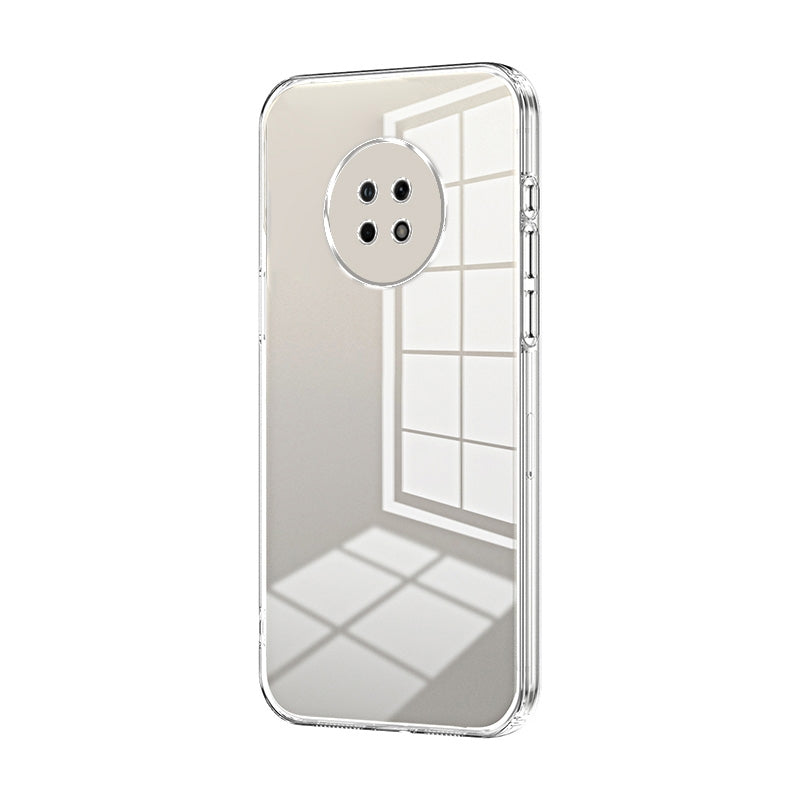 Huawei Enjoy 20 Plus Case - Transparent Plating & Precision Hole Design for Luxury and Protection-buycases.co.uk