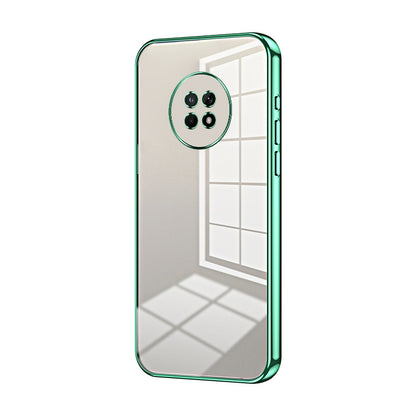 Huawei Enjoy 20 Plus Case - Transparent Plating & Precision Hole Design for Luxury and Protection-buycases.co.uk