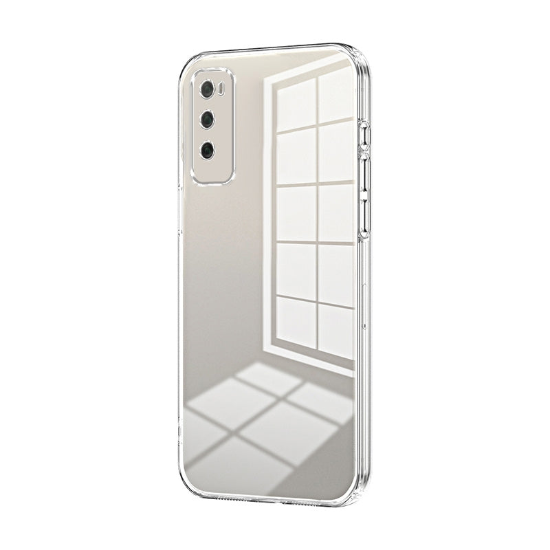 Huawei Enjoy 20 Pro Case - Transparent Plating & Precision Hole Design for Luxury and Protection-buycases.co.uk