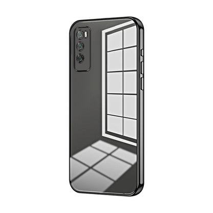 Huawei Enjoy 20 Pro Case - Transparent Plating & Precision Hole Design for Luxury and Protection-buycases.co.uk