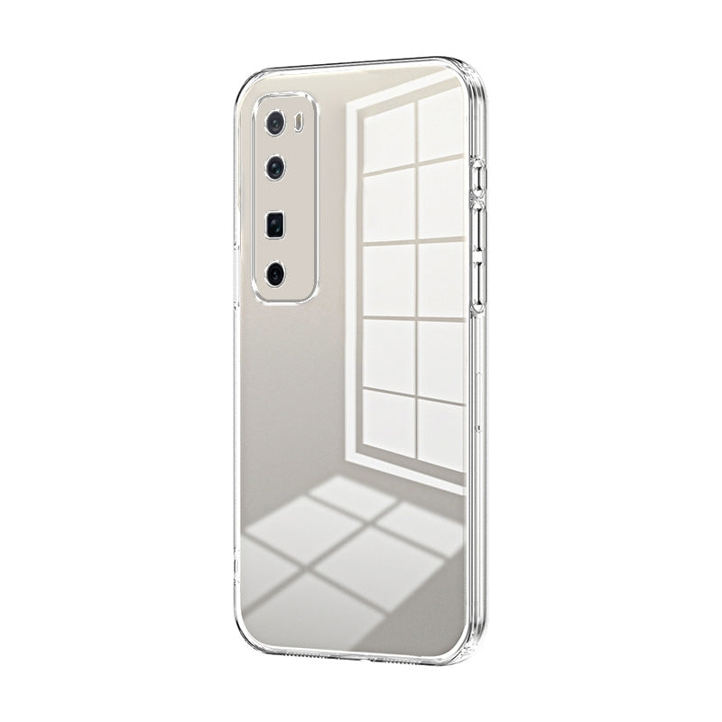 Huawei nova 7 Pro Case - Transparent Plating & Precision Hole Design for Luxury and Protection-buycases.co.uk