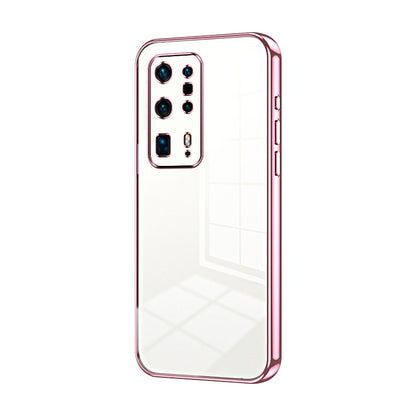 Huawei P40 Pro+ Case - Transparent Plating & Precision Hole Design for Luxury and Protection-buycases.co.uk
