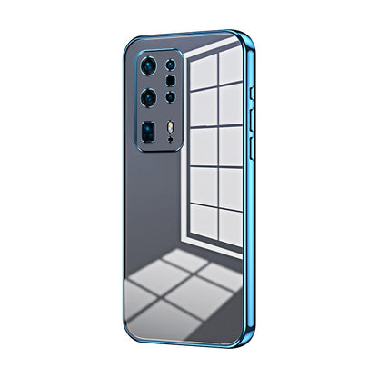 Huawei P40 Pro+ Case - Transparent Plating & Precision Hole Design for Luxury and Protection-buycases.co.uk