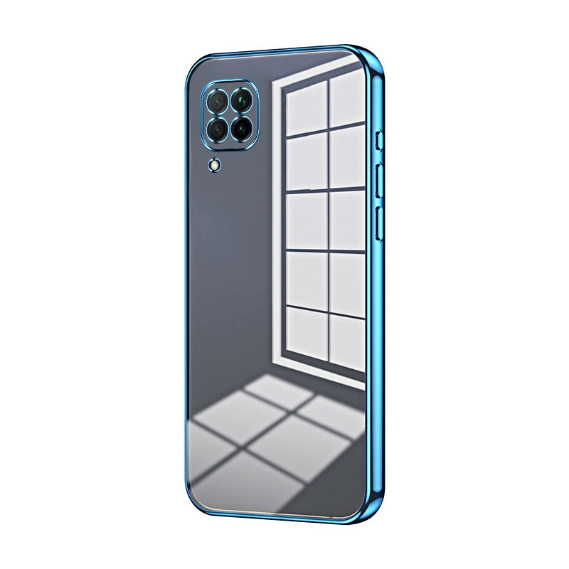 Huawei nova 6 SE Case - Transparent Plating & Precision Hole Design for Luxury and Protection-buycases.co.uk