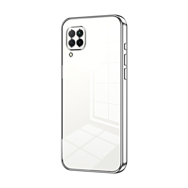 Huawei P40 lite 4G Case - Transparent Plating & Precision Hole Design for Luxury and Protection-buycases.co.uk