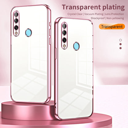 Huawei P Smart Z Case - Transparent Plating & Precision Hole Design for Luxury and Protection-buycases.co.uk