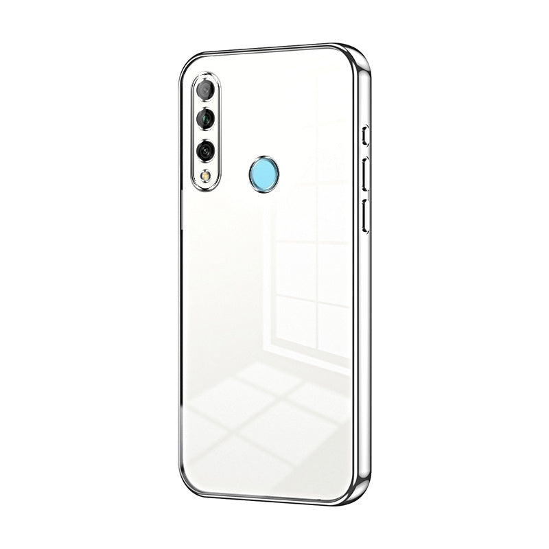 Huawei P Smart Z Case - Transparent Plating & Precision Hole Design for Luxury and Protection-buycases.co.uk