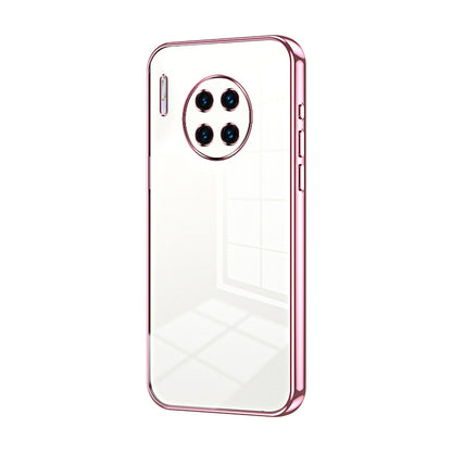 Huawei Mate 30 Pro Case - Transparent Plating & Precision Hole Design for Luxury and Protection-buycases.co.uk