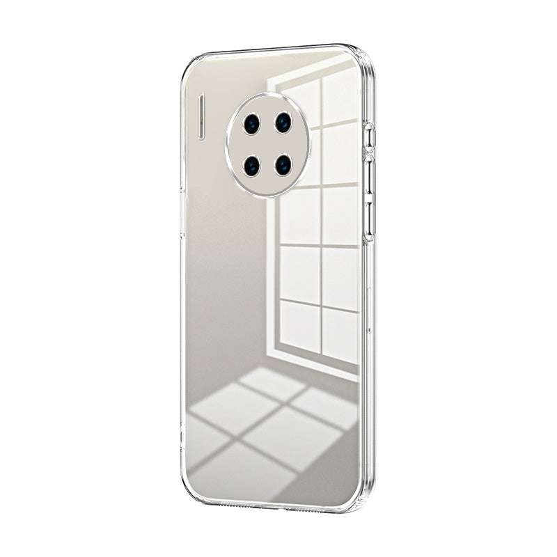 Huawei Mate 30 Pro Case - Transparent Plating & Precision Hole Design for Luxury and Protection-buycases.co.uk