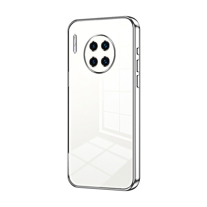 Huawei Mate 30 Pro Case - Transparent Plating & Precision Hole Design for Luxury and Protection-buycases.co.uk