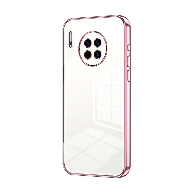 Huawei Mate 30 Case - Transparent Plating & Precision Hole Design for Luxury and Protection-buycases.co.uk