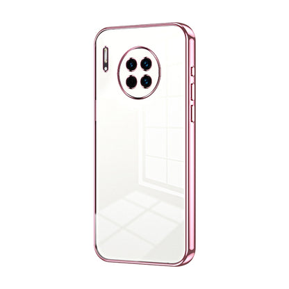 Huawei Mate 30 Case - Transparent Plating & Precision Hole Design for Luxury and Protection-buycases.co.uk