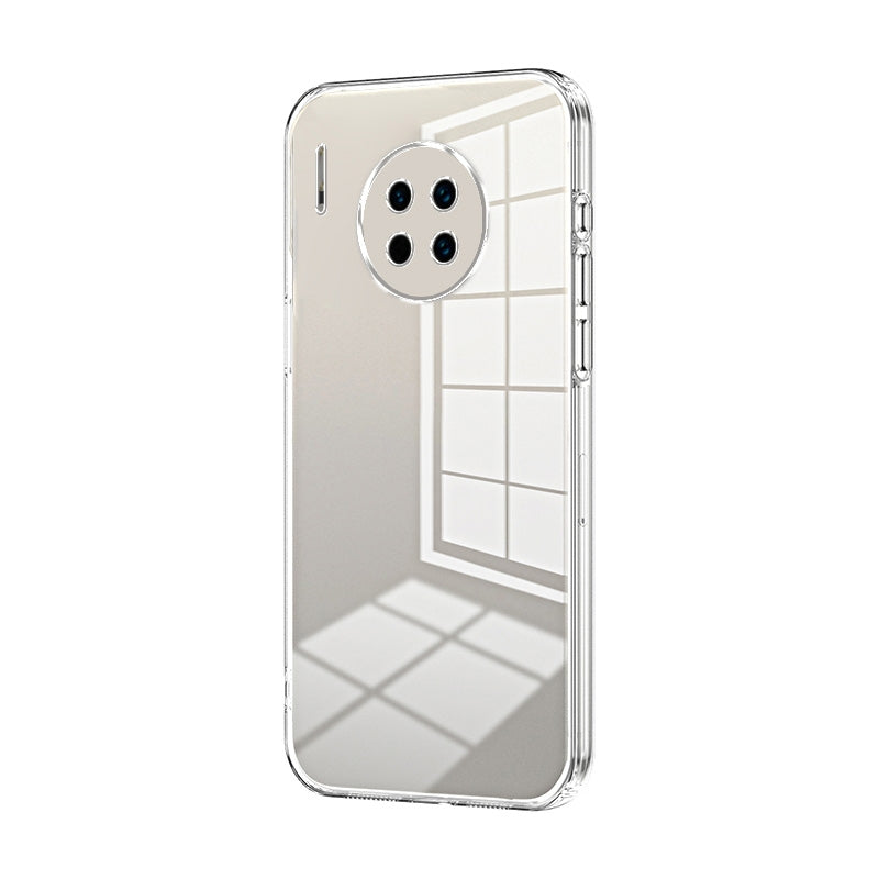 Huawei Mate 30 Case - Transparent Plating & Precision Hole Design for Luxury and Protection-buycases.co.uk