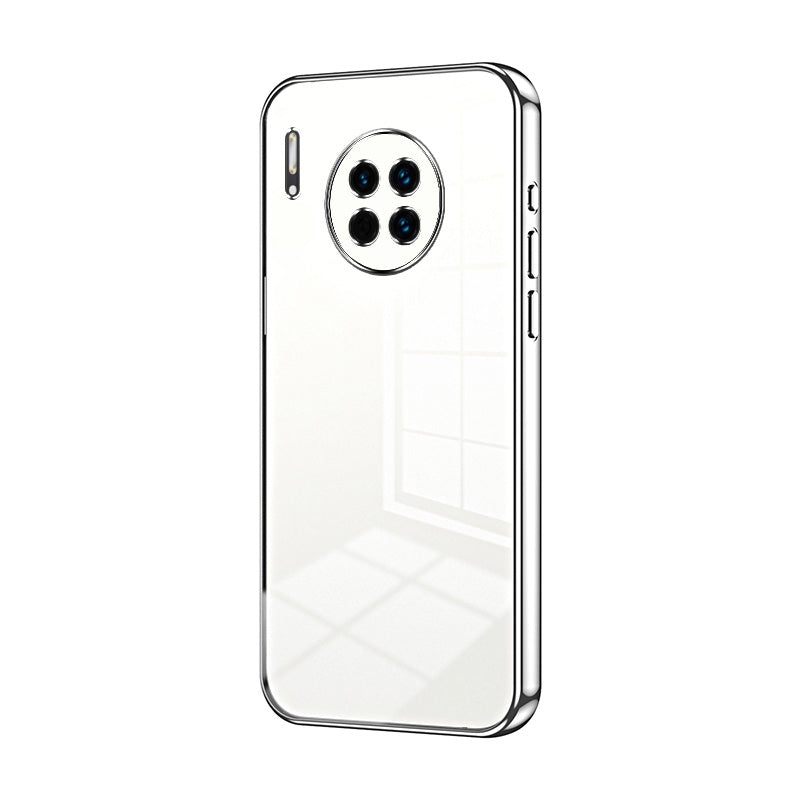 Huawei Mate 30 Case - Transparent Plating & Precision Hole Design for Luxury and Protection-buycases.co.uk