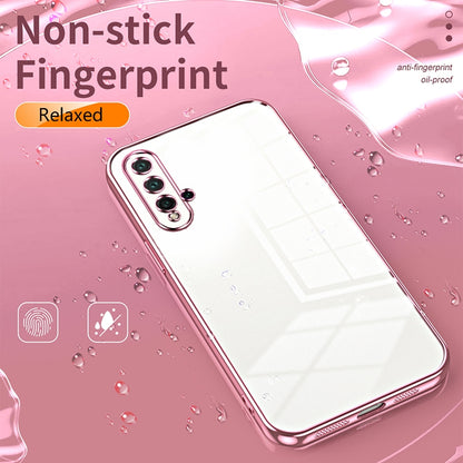 Huawei nova 5 Pro Case - Transparent Plating & Precision Hole Design for Luxury and Protection-buycases.co.uk