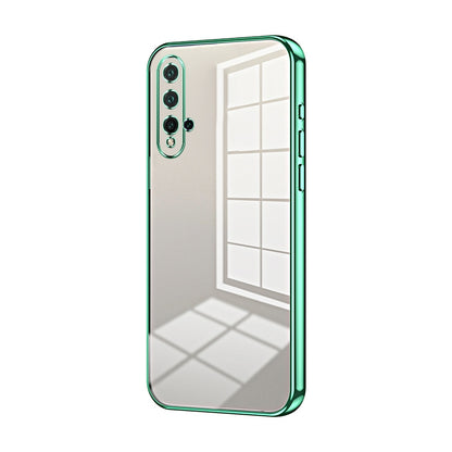 Huawei nova 5 Pro Case - Transparent Plating & Precision Hole Design for Luxury and Protection-buycases.co.uk