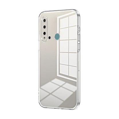Huawei nova 5i Case - Transparent Plating & Precision Hole Design for Luxury and Protection-buycases.co.uk