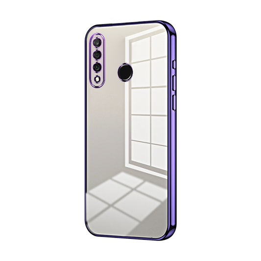 Huawei P30 lite Case - Transparent Plating & Precision Hole Design for Luxury and Protection-buycases.co.uk