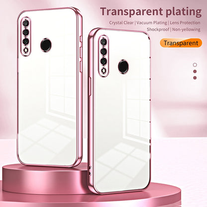 Huawei P30 lite Case - Transparent Plating & Precision Hole Design for Luxury and Protection-buycases.co.uk