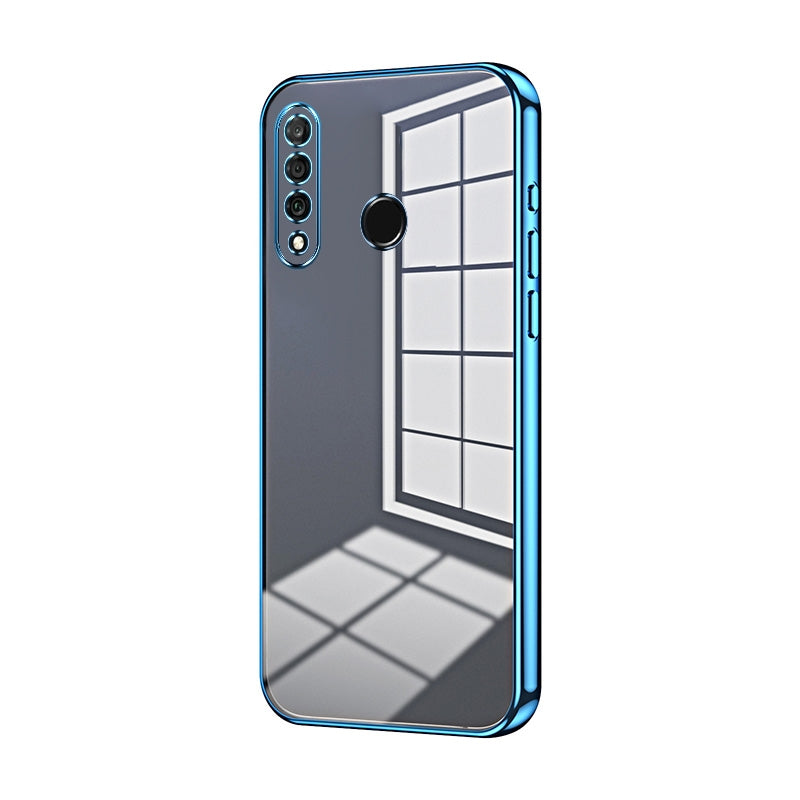Huawei nova 4e Case - Transparent Plating & Precision Hole Design for Luxury and Protection-buycases.co.uk