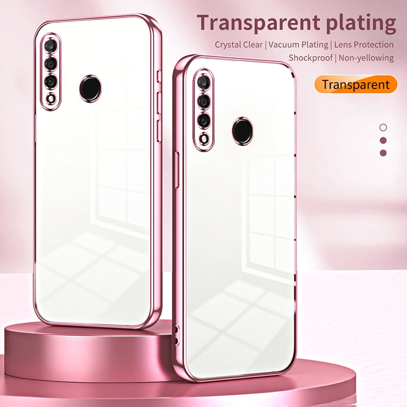 Huawei P30 lite Case - Transparent Plating & Precision Hole Design for Luxury and Protection-buycases.co.uk