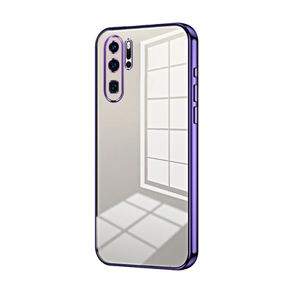 Huawei P30 Pro Case - Transparent Plating & Precision Hole Design for Luxury and Protection-buycases.co.uk
