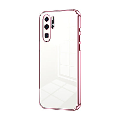 Huawei P30 Pro Case - Transparent Plating & Precision Hole Design for Luxury and Protection-buycases.co.uk