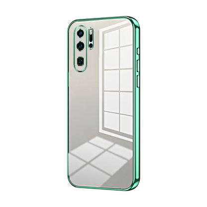 Huawei P30 Pro Case - Transparent Plating & Precision Hole Design for Luxury and Protection-buycases.co.uk