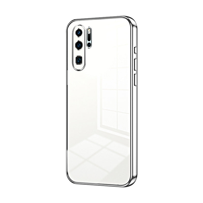 Huawei P30 Pro Case - Transparent Plating & Precision Hole Design for Luxury and Protection-buycases.co.uk