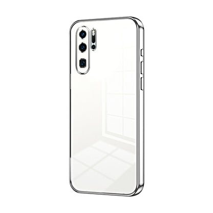 Huawei P30 Pro Case - Transparent Plating & Precision Hole Design for Luxury and Protection-buycases.co.uk