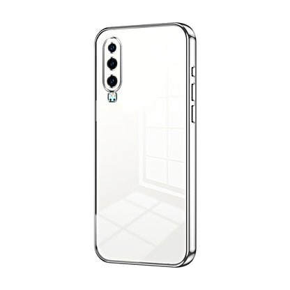 Huawei P30 Case - Transparent Plating & Precision Hole Design for Luxury and Protection-buycases.co.uk