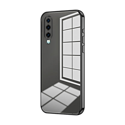 Huawei P30 Case - Transparent Plating & Precision Hole Design for Luxury and Protection-buycases.co.uk