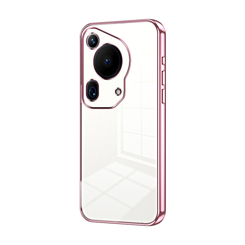 Huawei Pura 70 Ultra Case - Transparent Plating & Precision Hole Design for Luxury and Protection-buycases.co.uk
